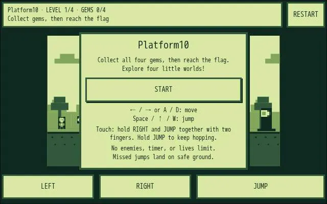 Platform10 gameplay