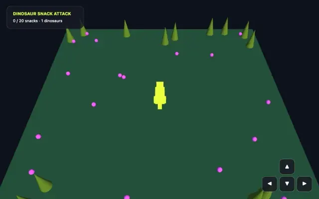 Dinosaur Snack Attack gameplay